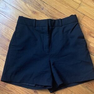 Babaton Women's High Waist Black Shorts